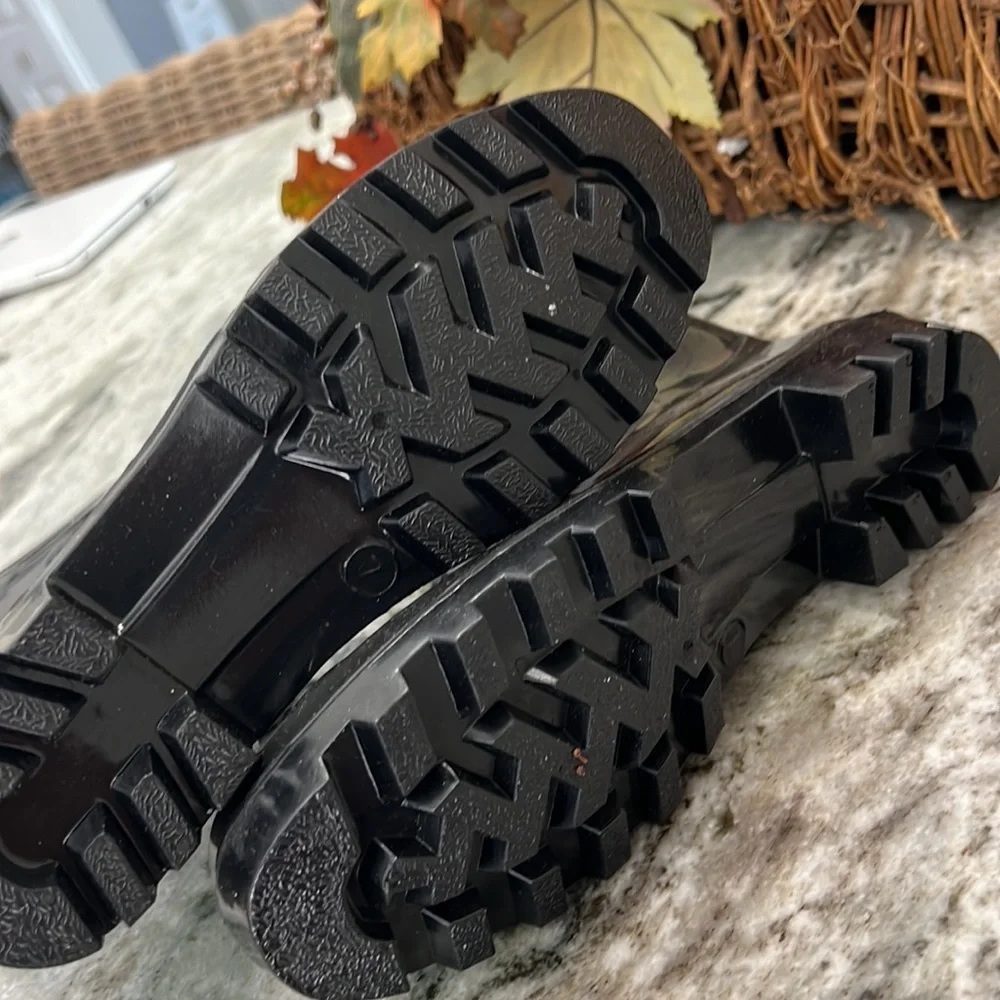 Women’s‎ EASY USA Rain Boots Black